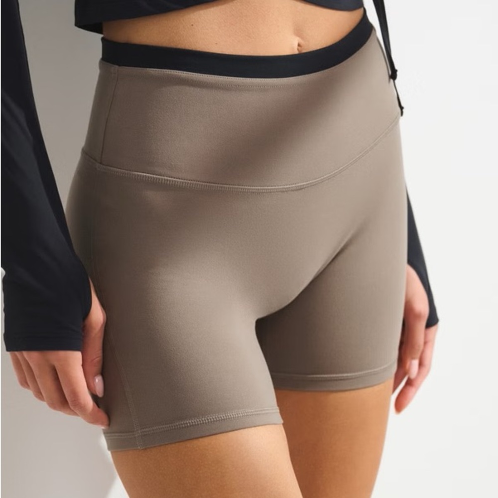 Set- Taupe Bike Shorts & Tank